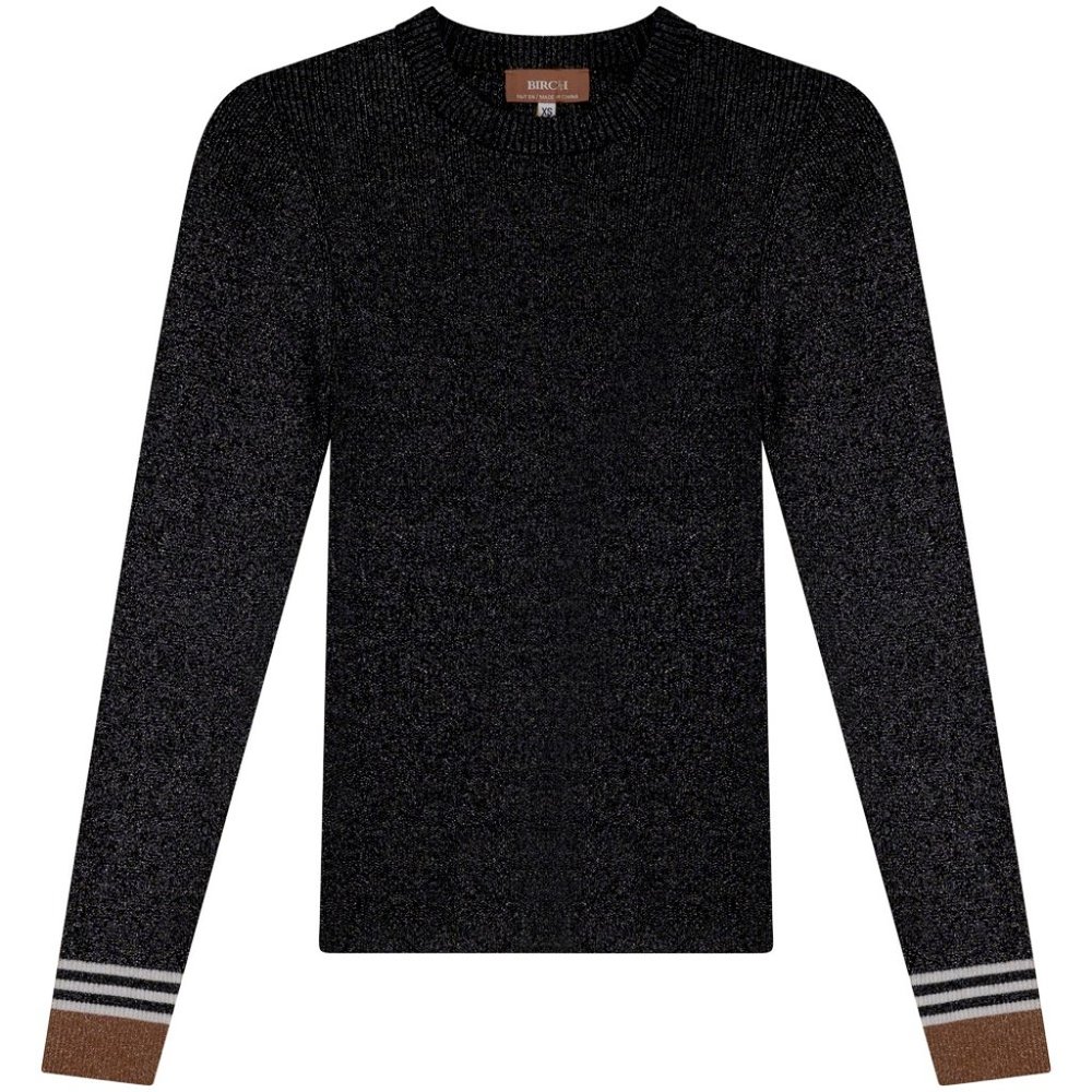 Birch Knit sweater black shimmer M